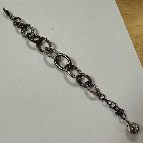 Brighton Pebble Pave Crystal  Necklace, Bracelet and Earring Set - Picture 6 of 12